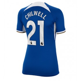 Chelsea Ben Chilwell #21 Hemmakläder Dam 2023-24 Kortärmad